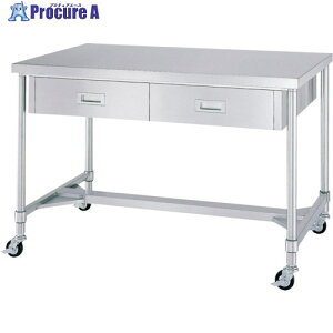 VR[ XeX(SUS304)Ƒ䗼ʈotHgLX^[t 75E^ XeX 900×750×800 WDWHNC-9075-800-SU75 1 324-2376 lls