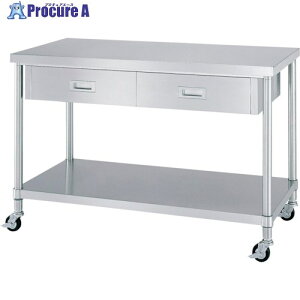 �V���R�[ �X�e�����X��Ƒ�(�Жʈ��o�E�x�^�I�E�L���X�^�[�t�ESUS304)W1200×D900×H800 WDBNC-12090-800-SU75 1�� ����324-2558 ���l��l����s��