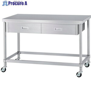 �V���R�[ �X�e�����X(SUS430)��Ƒ�Жʈ��o�t�l���g�L���X�^�[�t ��75�E���^���� �X�e�����X���� 600×450×800 WDZC-6045-800-SU75 1�� ����324-4279 ���l��l����s��