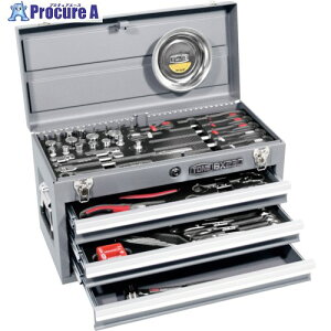 TONE �����p�H��Z�b�g �c�[���Z�b�g(�V���o�[) �Ԍ�508×���s232×����302mm 69�_�Z�b�g TSAT353SV 1S ����352-4341�y������ϕs�z��YA513