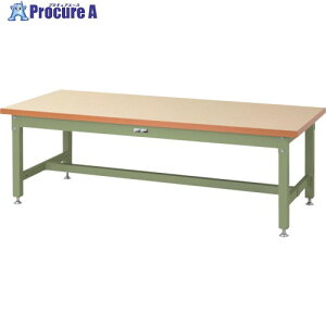 ���}�e�b�N �d�ʍ�Ƒ� ���[�N�e�[�u�� �X�[�p�[�^�C�v W1800×D900×H600mm �A�C�{���[/���}�e�b�N�O���[�� SSML-1890-IG 1�� ����868-3305