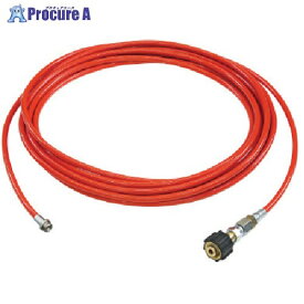 Asada 1/4PU洗管ホース コック無 10m クイックカプラ仕様 HD03221 1本 ■▼135-7013 【送料都度見積】