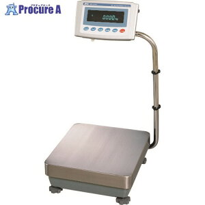 A&D 電子天びん 分銅内蔵型 重量級天びん 検定付 一体型 ひょう量101kg 補助表示1g(61kg) GP-102KR 1台 ■▼807-2218 ※車上渡し