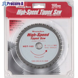 スエカゲ ハイスピードチップソー 160MM HST-160 1丁 ■▼852-3815【代引決済不可】【送料都度見積】