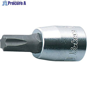 Ko-ken 6.35mm���� �g���N�X�r�b�g�\�P�b�g �S��28mm T8 2025.28-T8 1�� ����121-3545 �y�����s�x���ρz