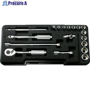 Ko-ken 6.35mm���� �\�P�b�g�Z�b�g 18���g P2251M 1�� ����121-5097�y������ϕs�z�y�����s�x���ρz