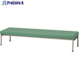 PLUS 65285)LS-100 ロビーベンチ(背なし) LS-108 LG LS-108 LG 1台 ■▼212-0343 【送料都度見積】