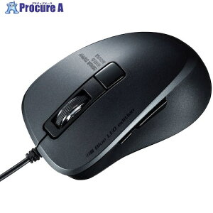 SANWA �É��L���u���[LED�}�E�X(5�{�^��) MA-BL156BK 1�� ����246-5173 ���l��l����s��