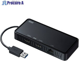 SANWA USB3.1-HDMIfBXvCA_v^(4KΉE 2óELAN-|[gt) USB-CVU3HD3 1 249-9873 lls