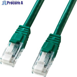 SANWA �ߐ܂�h�~�J�e�S��6LAN�P�[�u�� KB-T6TS-20GN 1�{ ����362-8630 ���l��l����s��