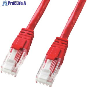 SANWA �ߐ܂�h�~�J�e�S��6LAN�P�[�u�� KB-T6TS-20RN 1�{ ����362-8649 ���l��l����s��