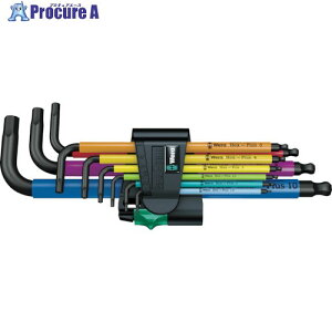 Wera 950SPKL/9SMN �}���`�J���[�w�b�N�X�L�[�Z�b�g 073593 1S ��433-5384