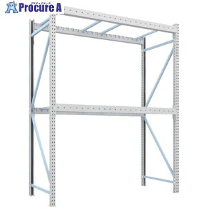 TRUSCO パレットラック1トン2300X1000XH3000 2段 単体 1D-30B23-10-2 1台 ■▼459-1593 【送料都度見積】※車上渡し