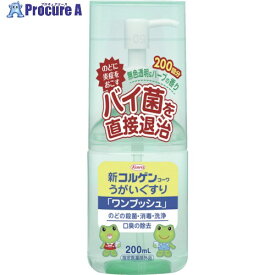 興和 新コルゲン うがいぐすり ワンプッシュ 200mL 12933 1個 ▼776-2097【代引決済不可】