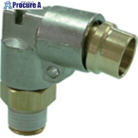 チヨダ フジHタイプメイルエルボ 10mm・R3/8 10-03ML-H 1個 ▼808-4607