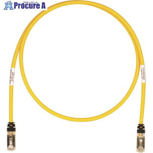 PANDUIT CAT6A/CAT6 �V�[���h�p�b�`�R�[�h 7m �� STP6X7MYL STP6X7MYL 10�{ ����195-0394 �y�����s�x���ρz