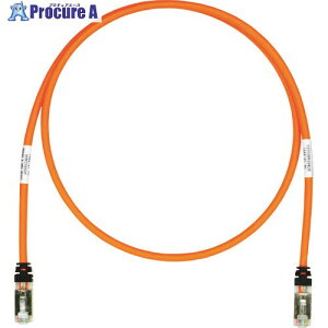 PANDUIT CAT6A/CAT6 �V�[���h�p�b�`�R�[�h 35m �I�����W STP6X35MOR STP6X35MOR 10�{ ����195-0435 �y�����s�x���ρz
