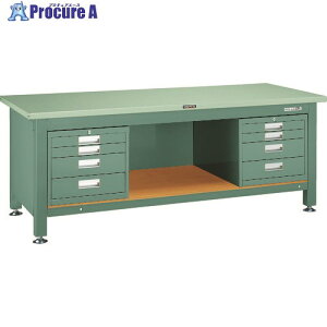 TRUSCO d׏dƑ(3000kg)TWZ^ 1800X750XH740 4ioX2t O[F STWZ-1800D4D4 1 454-7128