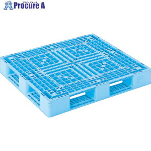 �T���R�[ �v���X�`�b�N�p���b�g(�Жʎl������) 815406 D4-1112-3 �ő哮�׏d1000kg ���C�g�u���[ SK-D4-1112-3-BL 1�� ����459-4037 �y�����s�x���ρz