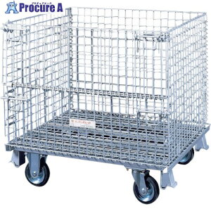 �T���L�� ���b�V���p���b�g 150mm�L���X�^�[�t 1200×1000×1000 SCS-4S (AOS-4K) (150MM�L���X�^�[�c�L) 1�� ����459-4886 ���ԏ�n��