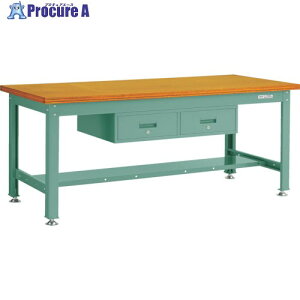 TRUSCO ���׏d��Ƒ�(2000kg)DW�^ 1800X900XH740 2����o�t �O���[���F SDW-1809FL2 (�X�`�[���e���o��) 1�� ����467-2941