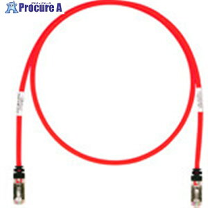 PANDUIT CAT6A/CAT6 �V�[���h�p�b�`�R�[�h 7m �� STP6X7MRD STP6X7MRD 10�{ ����195-0392 �y�����s�x���ρz