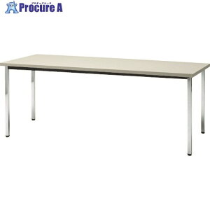 TRUSCO ��c�p�e�[�u�� 1800X450XH700 �p�r ���I���� �j���[�O���[ TD1845-NG 1�� ����208-2231 ���ԏ�n��