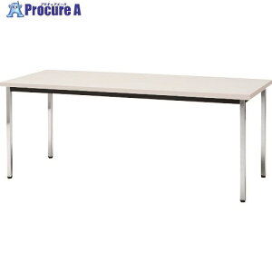 TRUSCO ��c�p�e�[�u�� 1800X600XH700 �p�r ���I���� �z���C�g TD1860-W 1�� ����464-6347 ���ԏ�n��