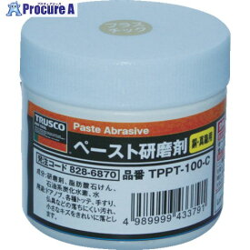 TRUSCO ペースト研磨剤 銅・真鍮用 100g TPPT-100-C 1個 ▼828-6870【代引決済不可】