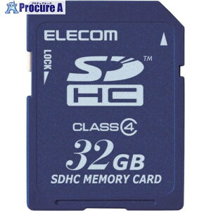 ELECOM SDHCJ[h(H) MF-FSD032GC4/H 1 333-6396