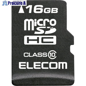 ELECOM f[^microSDHCJ[h MF-MSD016GC10R 1 333-6423