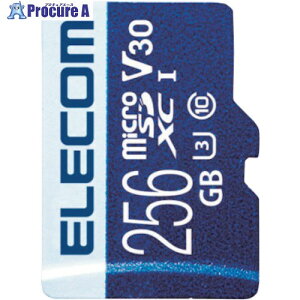 ELECOM microSDXCJ[h(UHS-IΉ) MF-MS256GU13V3R 1 334-4257