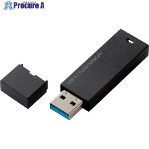 ELECOM �L���b�v��USB������(�u���b�N)16GB MF-MSU3B16GBK/H 1�� ����369-6509