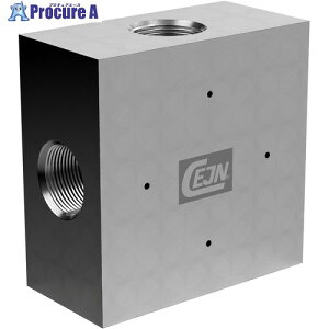 CEJN �X�e�����X�E���� 4�|�[�g�N���X�u���b�N �Ή��`���[�u�T�C�Y 9/16HP 19-950-1986 1�� ����681-8246 �y�����s�x���ρz