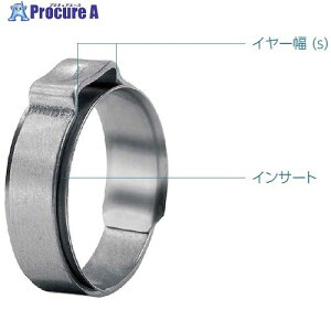 Oetiker PG154 �C���T�[�g�t���C���[�N�����v ��23.3 ? 26.3mm 15400052 100�� ����542-9390 �y�����s�x���ρz