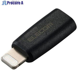 ELECOM ϊA_v^ Type-C(X)-Lightning(IX) USB PDΉ ubN MPA-CFLMBK 1 679-5212yϕsz