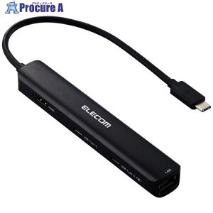 ELECOM Type-C �h�b�L���O�X�e�[�V���� �u���b�N DST-C30BK 1�� ����679-6820