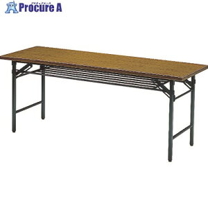 TRUSCO ��c�p�e�[�u���I�t�܂��ݎ� 1800×450×700 �`�[�N �`�[�N TS-1845 T(�`�[�N)(�\�t�g�G�b�W�}�L) 1�� ����125-9028 �y�����s�x���ρz