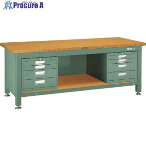 TRUSCO d׏dƑ(3000kg)TWZ^ 1800X750XH740 4ioX2t O[F TWZ-1800D4D4 1 454-7161