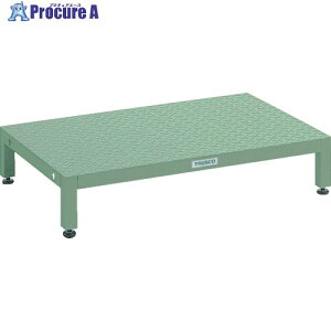 TRUSCO �����p�ȍ|�X�e�b�v 600X600XH190�`220 UFSH-0660S 1�� ����467-3662