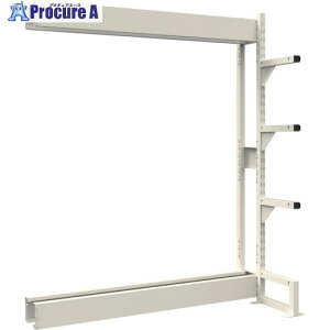 TRUSCO ボルトレス長尺保管棚M1.5 単式連結1800X300XH2100 4段 VRM1.5-7634B 1台 ■▼538-5051 【送料都度見積】