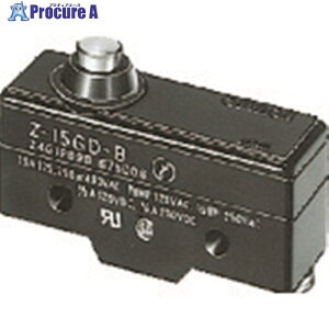 OMRON �}�C�N���X�C�b�` �X�v�����O�Z���{�^���` �˂����ߒ[�q Z-15GD-B 1�� ��102-1061 ��I586