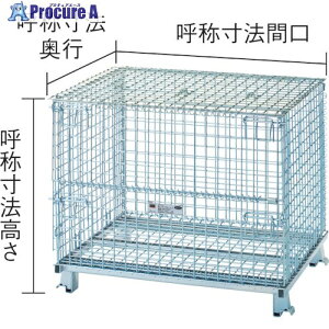 TRUSCO �l�b�g�p���b�g���y�^ �Ԍ�1000×���s800×����850 1500kg 2���t�^�t T0810GNF2 1�� ����116-3667