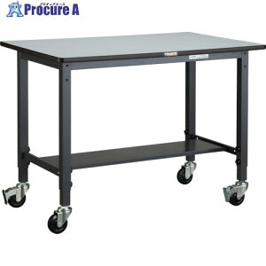 TRUSCO �y�׏d��Ƒ䍂�����ߎ�(100kg)AWM�^ 1200X750XH806�`1016 ��100�L���X�^�[�t �_�[�N�O���[�F AWMR-1275C100 1�� ����303-1861