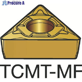 SANDVIK コロターン107 旋削用ポジチップ(120) 1105 TCMT 06 T1 04-MF 1105 (120) 10個 ■▼358-6561 【送料都度見積】 ●KO521