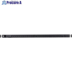 ATEN �x�[�V�b�NPDU/1U/200V/20A/IEC24�|�[�g/�T�[�W�ی��H�t�� PE0224SB 1�� ����366-9447 �y�����s�x���ρz