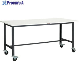TRUSCO �y�׏d��Ƒ�(200kg)LEW�^ 1800X750XH845 ��100�L���X�^�[�t �_�[�N�O���[�F LEWR-1800C100 1�� ����467-1295