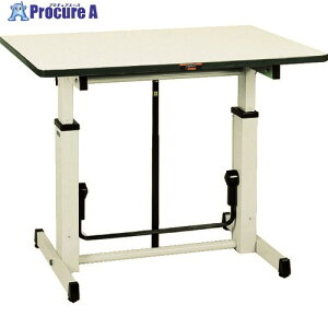 TRUSCO �A�b�v�_�E����Ƒ� 1050X750XH730-980 UP-1050 1�� ����505-4583