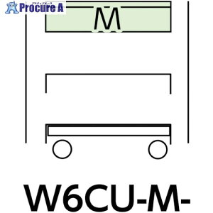 }ebN XyVS W600×D400 ړ Lrlbg[^1i×}ebNO[ W6CU-M-G 1 868-3495