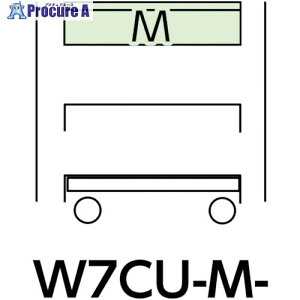 }ebN XyVS W750×D500 ړ Lrlbg[^1i×1 }ebNO[ W7CU-M-G 1 868-3675